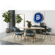 Burgos Nono Petrol Dining Armchair